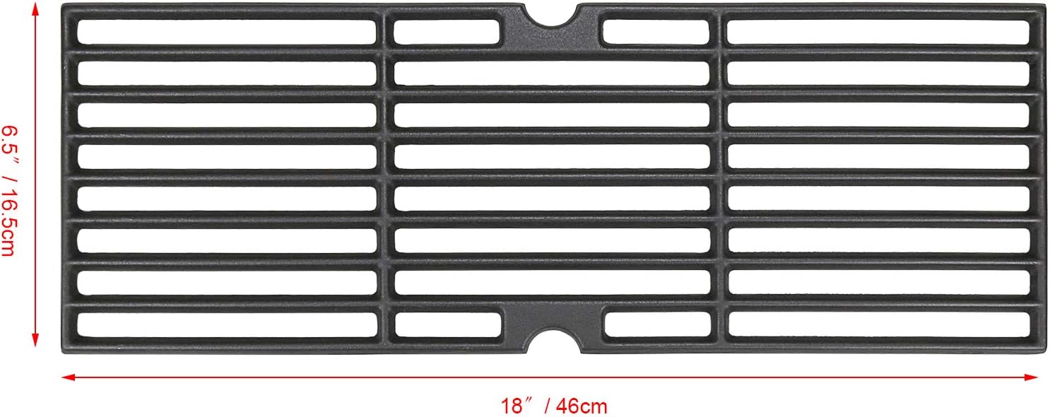 18 Inch Grill Grates for Charbroil 463625219 463625217, Grill Parts for Charbroil Performance 463673519 463673017 463673517, Grates Replacement for G470-0003-W1 G470-0002-W1