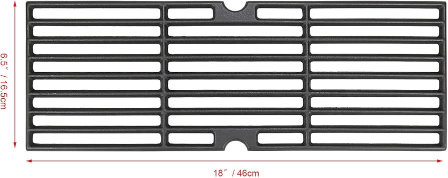 18 Inch Grill Grates,Cast iron | for Charbroil463625219 463625217, Performance 463673519 463673017 463673517, G470-0003-W1 G470-0002-W1