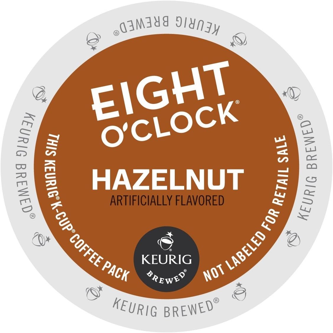 Eight O'Clock Coffee Hazelnut K-Cups, 48 K-Cups