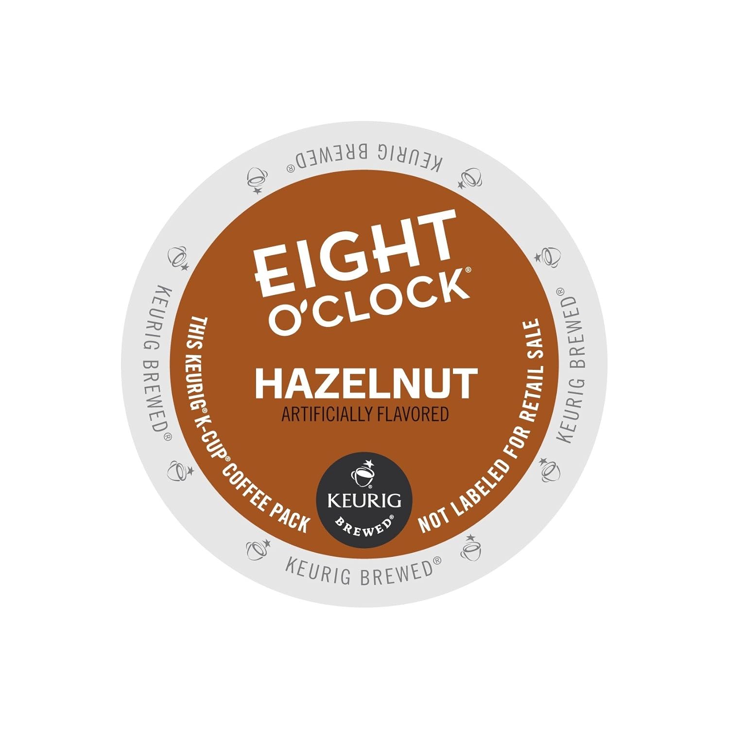 Eight O'Clock Coffee Hazelnut K-Cups, 48 K-Cups