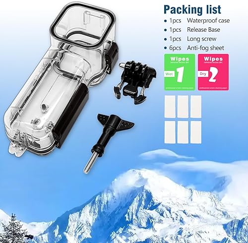 Miniatura 7 de 50M (164ft) Osmo Pocket 3 Carcasa impermeable para DJI Osmo Pocket 3 Accesorios a prueba de agua, carcasa protectora de buceo subacuático Shell Osmo