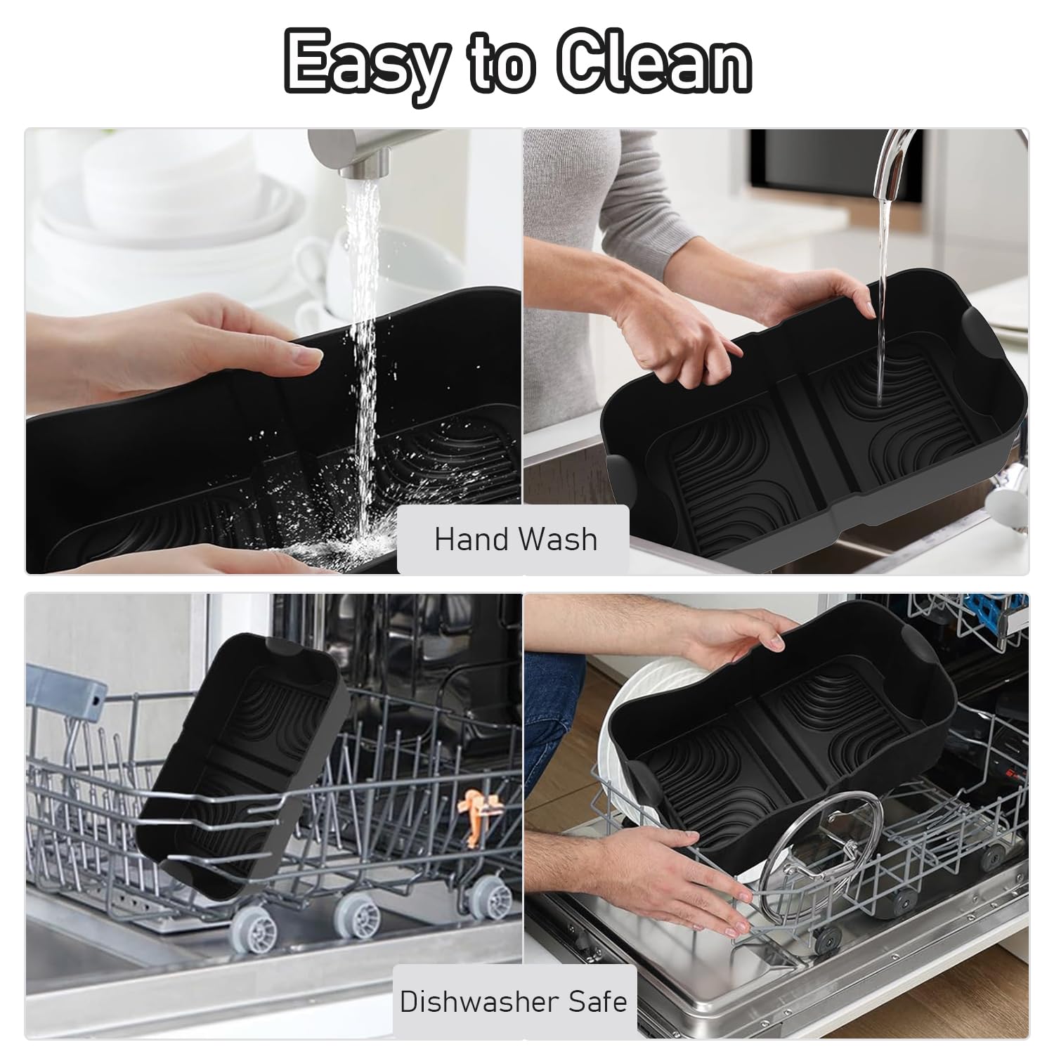 Akcesoria do Frytkownicy powietrznej Ninja Foodi FlexDrawer AF500EU 10,4L | Silikonowa forma do frytkownicy wielokrotnego użytku i składana, silikonowe szczypce ręczne do Air fryer Ninja AF500EU