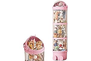 Space-Saving Stuffed Animal Tube Storage