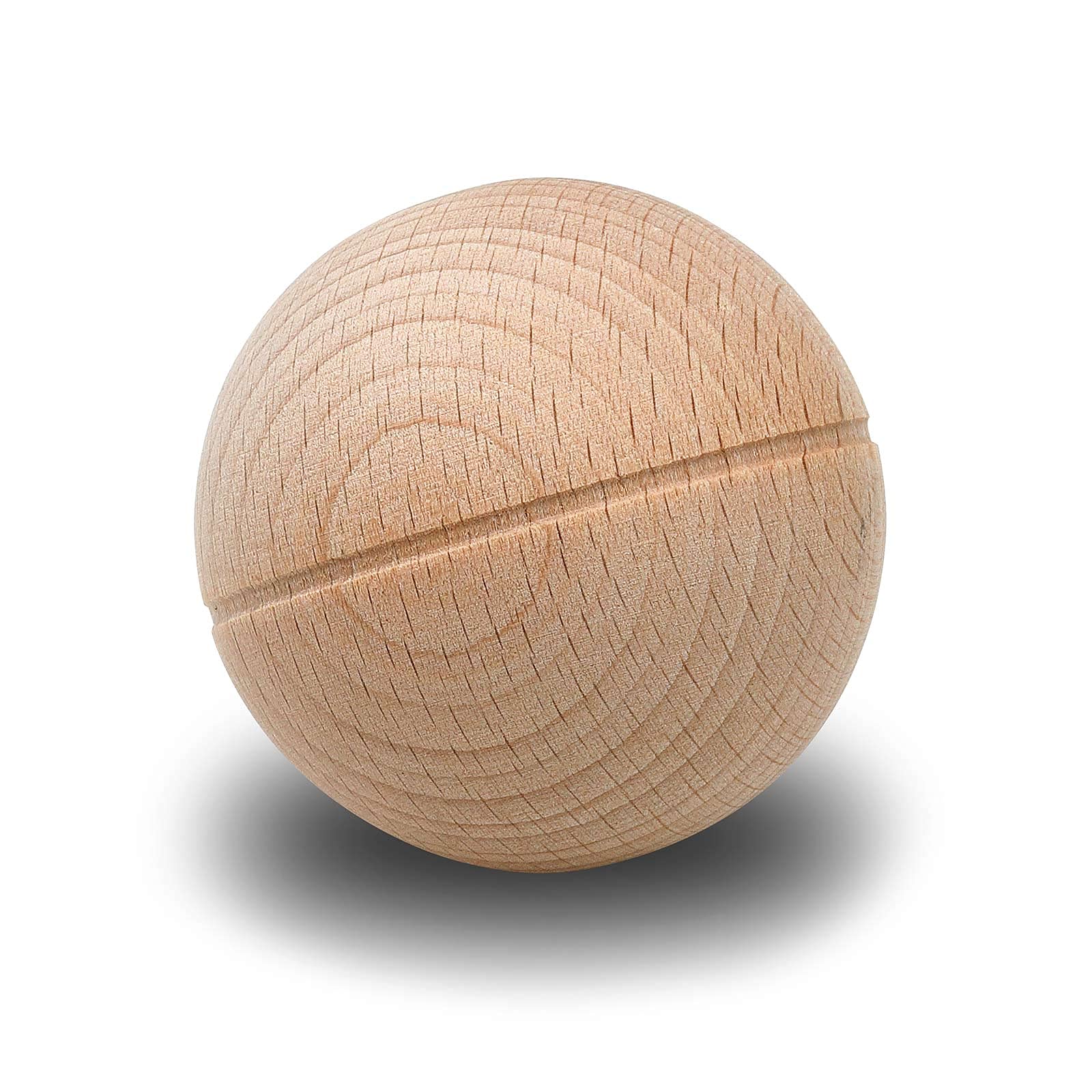 Kernpower BodyRoller Massageroller timber naturbelassen und unlackiert, aus Rotbuchenholz im Jutebeutel