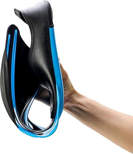 Miniatura 5 de PRO IMPACT Aletas de natación para adultos y niños, aletas de buceo premium, aletas de esnórquel para hombres y mujeres, aletas versátiles de