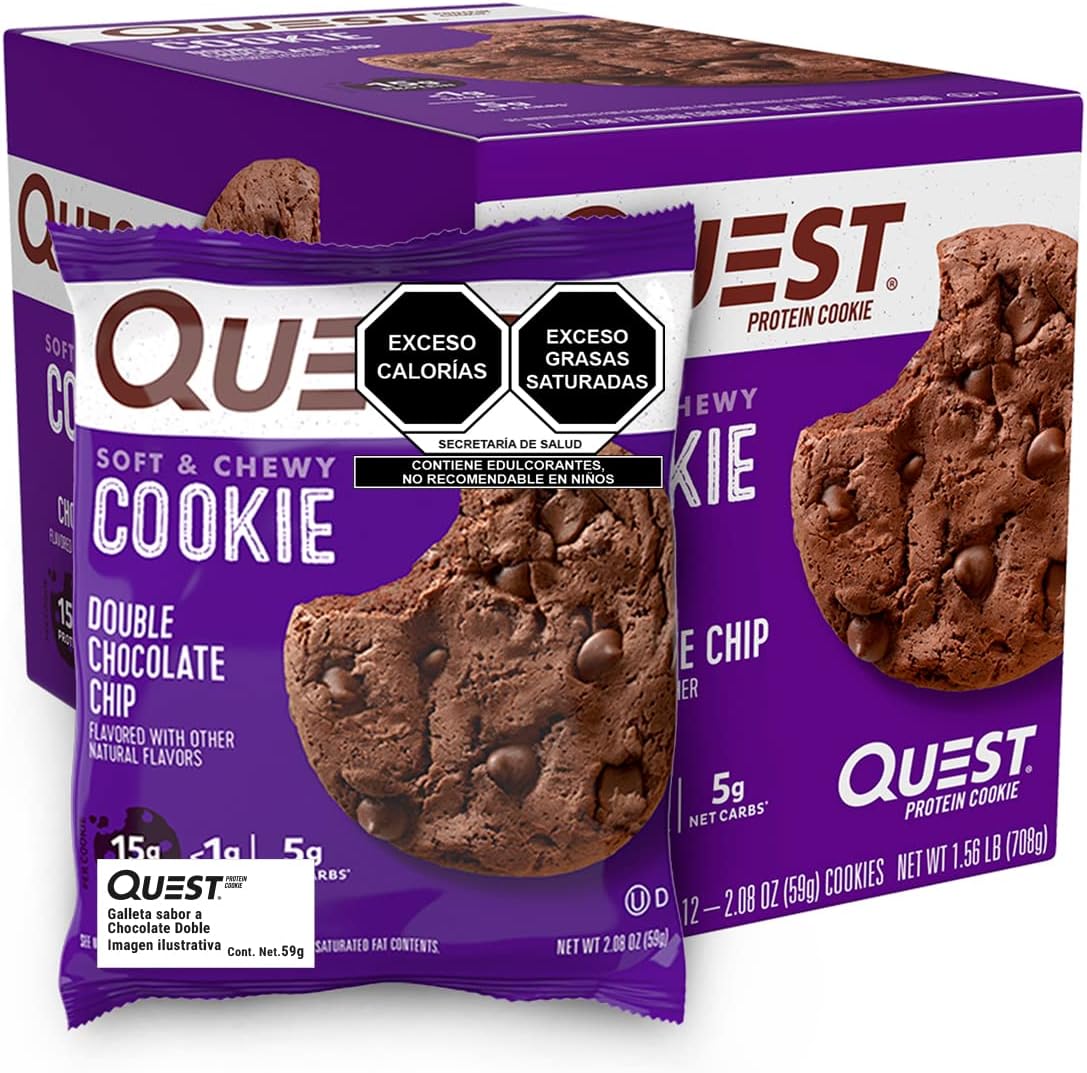 Quest Nutrition Protein Cookie, Double Chocolate Chip 2.08