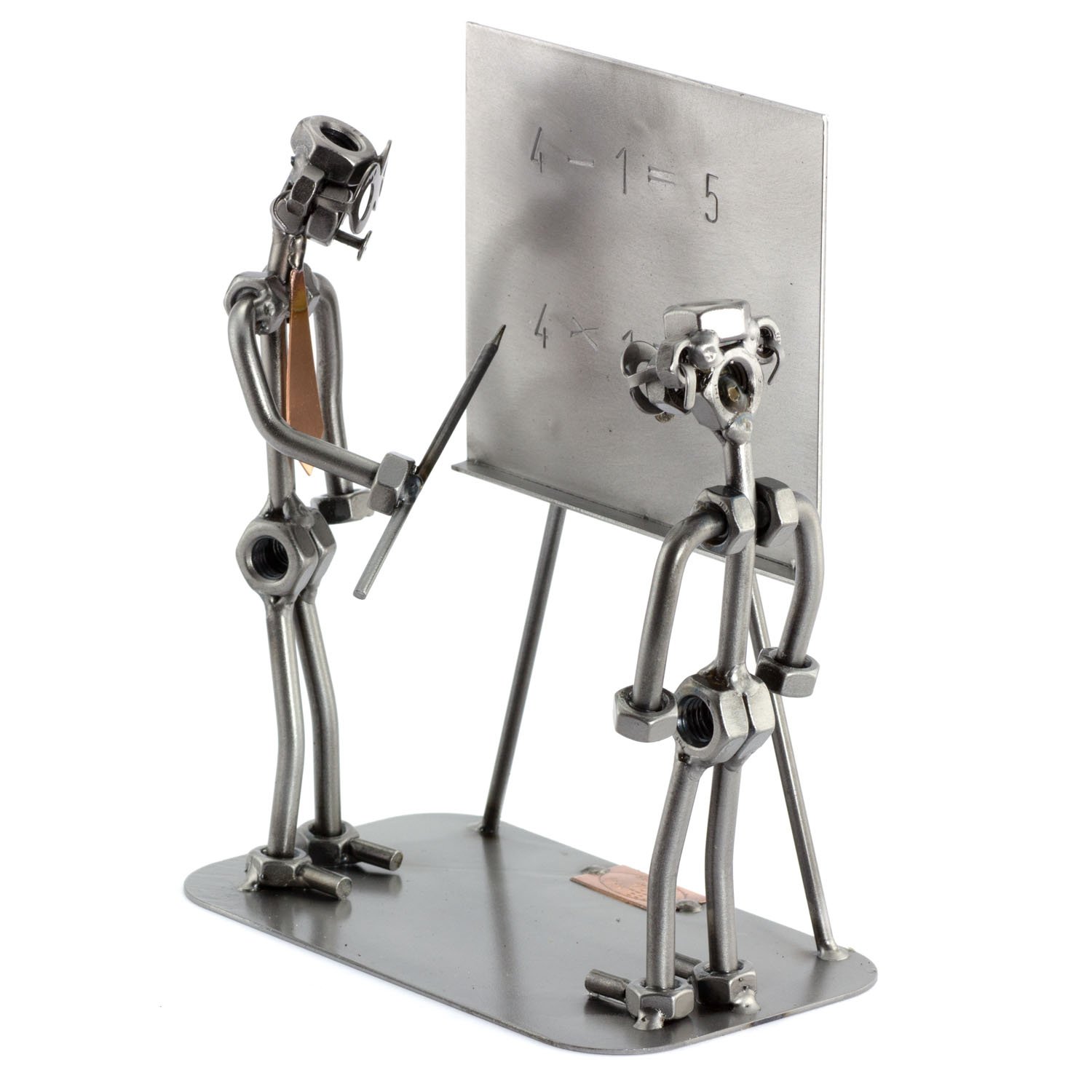 Steelman24 I Figurka ze śrubek z osobistym grawerunkiem I Made in Germany I rękodzieło I pomysł na prezent I figurka stalowa I figurka metalowa