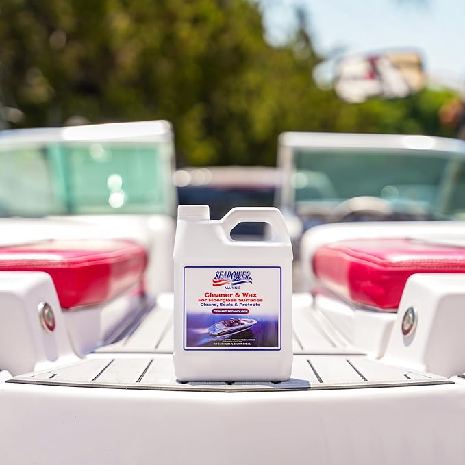 Seapower Cera Limpiadora Carnauba para Barcos - 32 oz miniatura 2