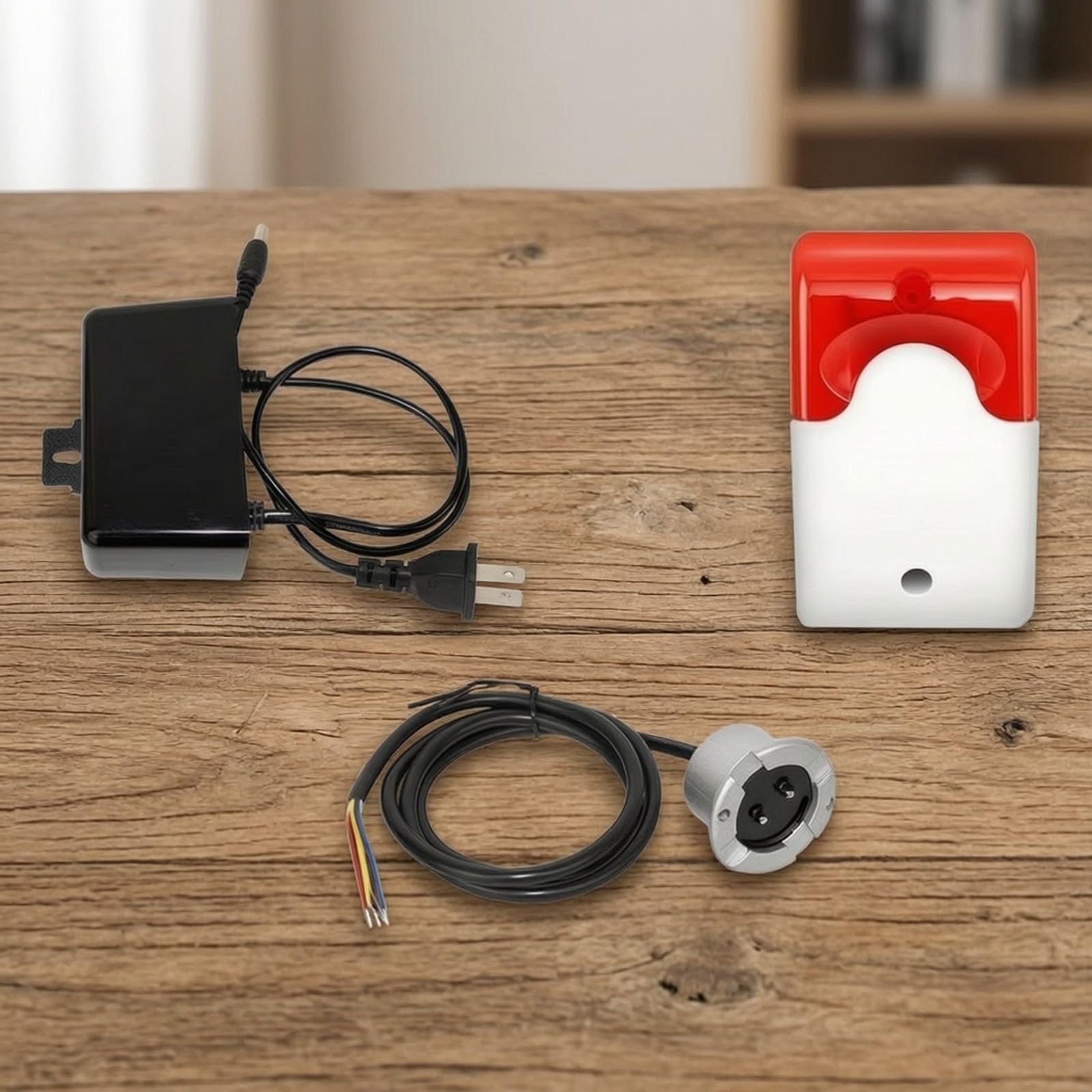 predolo Kit Agua Cableado | Local Agua con Cable, para Almacén, Volumen Ajustable