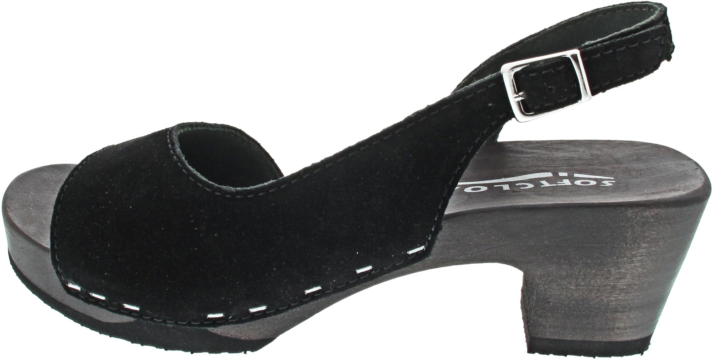 Softclox S3575 Konny Kaschmir - Damen Schuhe Sandaletten - 07-Schwarz