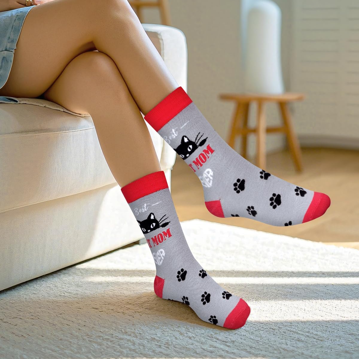 Funny Socks for Mother Women - Novelty Mothers Day Birthday Gifts for Mom - Crazy Silly Sock Christmas Stocking - Image 5