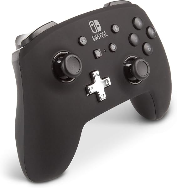 PowerA Enhanced Wireless Controller for Nintendo Switch/Switch 2 / Switch Lite/OLED Model - Black - Gamepad, game controller, Officially Licensed - 5