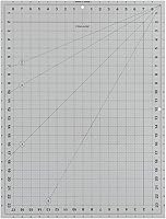 Vista 1 de Fiskars Crafts - Alfombrilla de corte para bricolaje, 18 x 24 pulgadas, gris