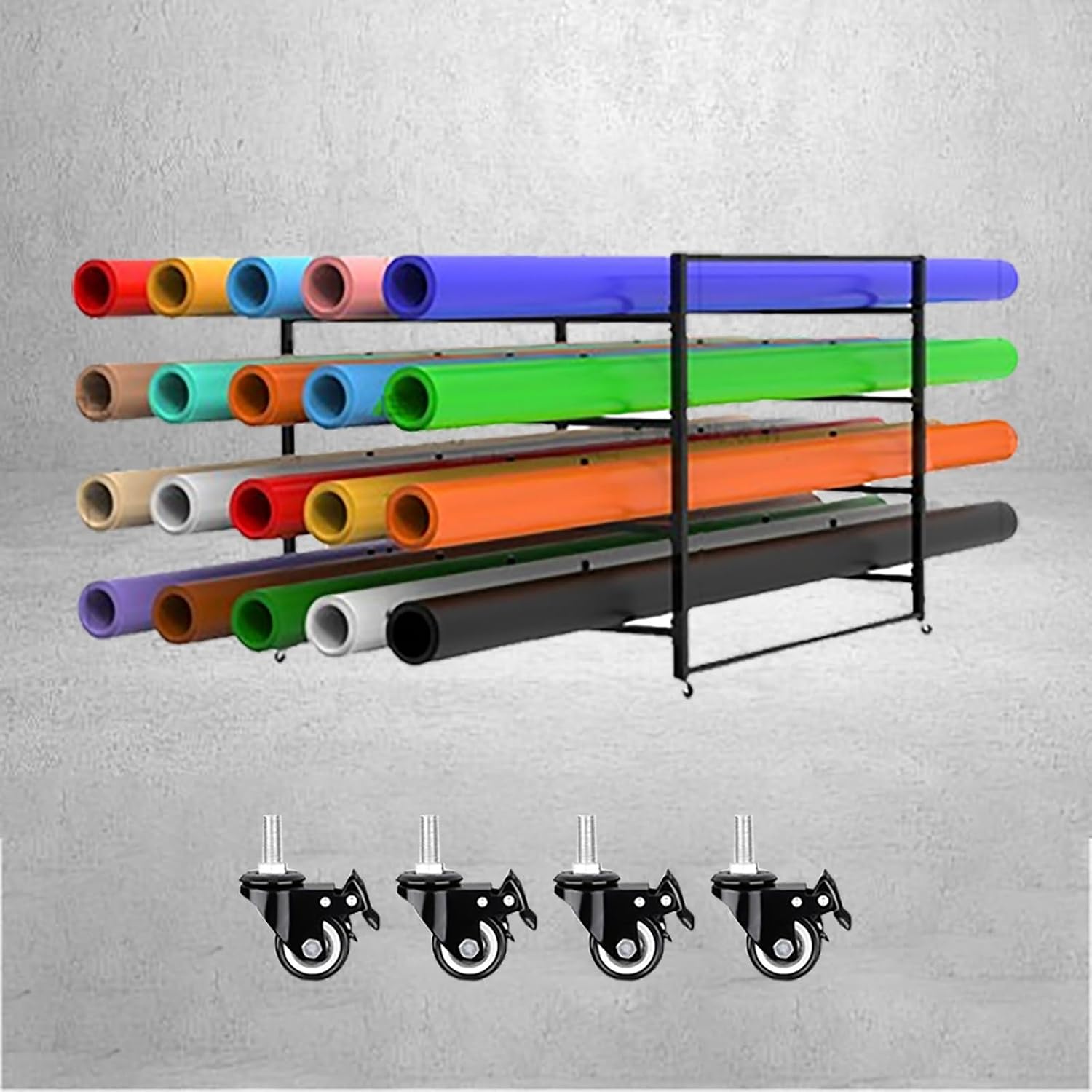 Seem Less Photo Backdrop Rack Amazon.com: MLYAYE Rolling Photography Background Organizer, Extra ...