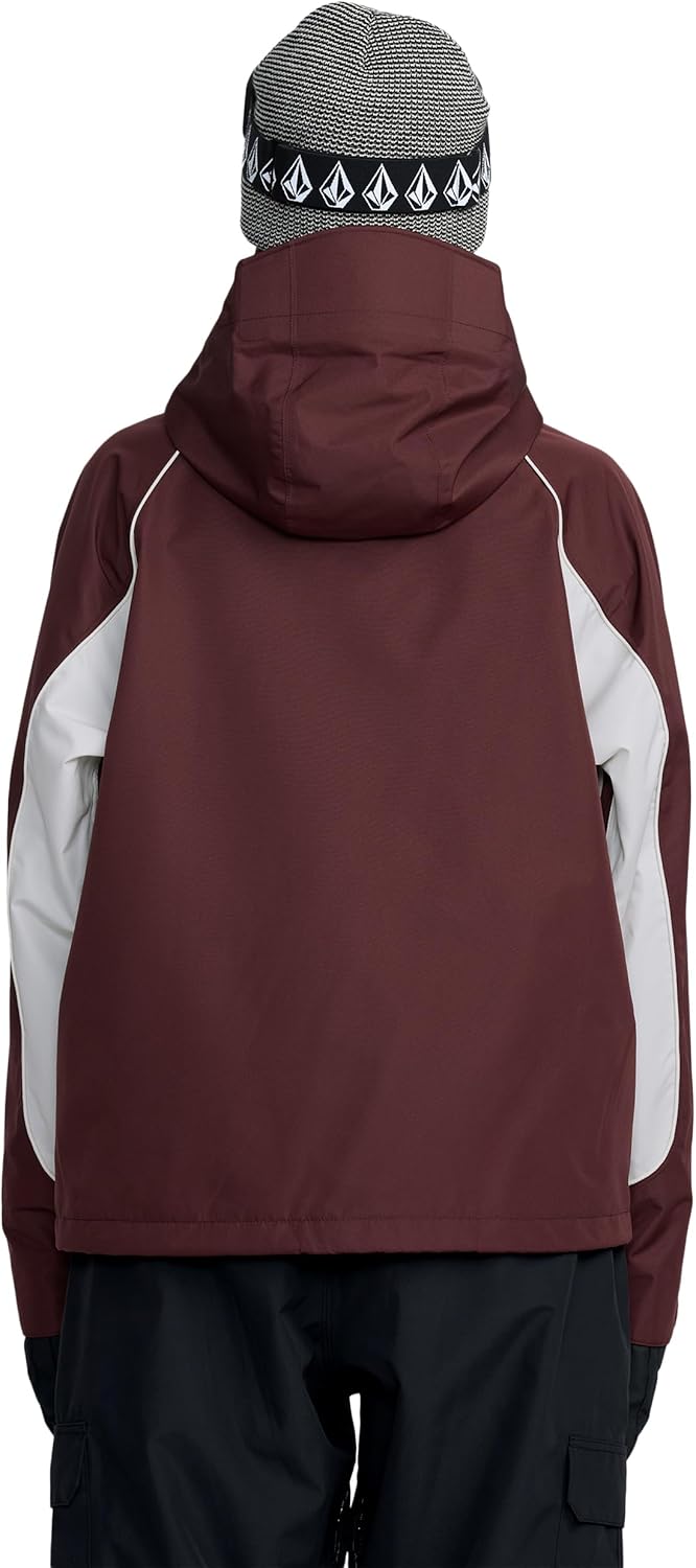 Volcom Women's Stone Smokeshow 20k Snowboard Jacket – Waterproof 2-layer, Short Fit