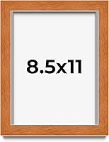 Vista 27 de Marco marrón de 18 x 24 pulgadas, marco de madera maciza de nuez de miel, ancho de moldeo de 0.875 pulgadas, profundidad de rabo de 0.875 pulgadas