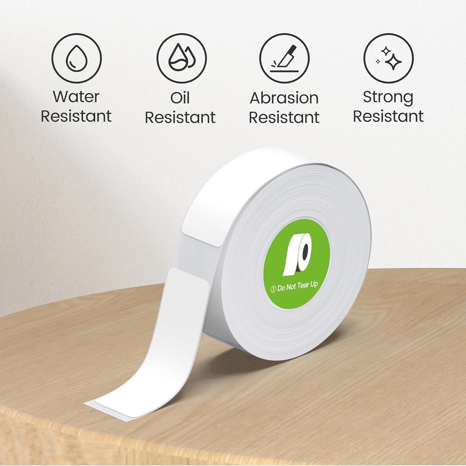 Olympia Label Roll White | Labels for Label Printers | Label Tape 14 x 40 mm | Label for P22 Printers | Label Printer Labels | Uncoated | 180 Pieces per Roll