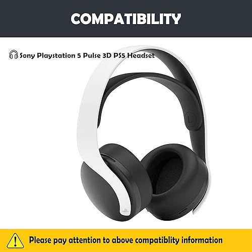 Miniatura 2 de Almohadillas de repuesto compatibles con Sony PS5 PlayStation 5 Pulse 3D Auriculares inalámbricos Cool Gel con capa de gel refrescante