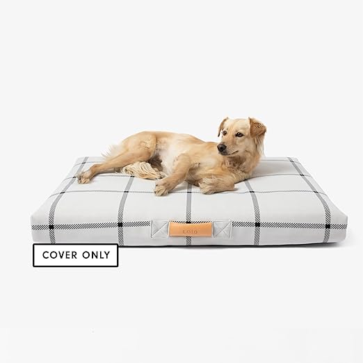 LAY LO Pets Dog Bed Cover/Washable & Durable Replacement