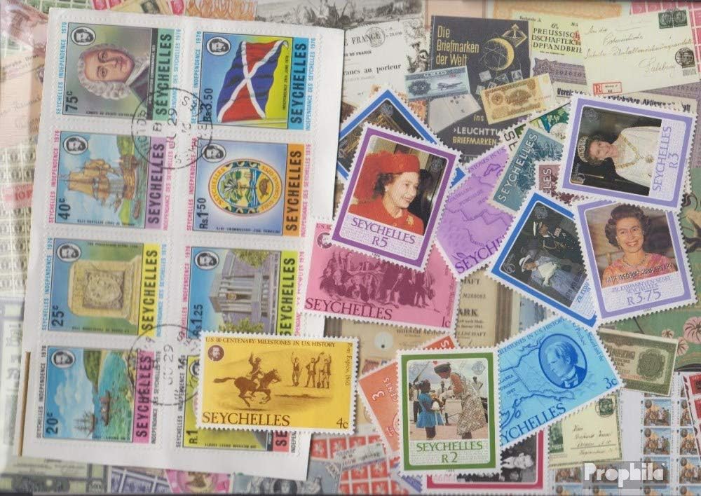 Prophila Collection Seychelles 25 Various Stamps (Stamps for Collectors)