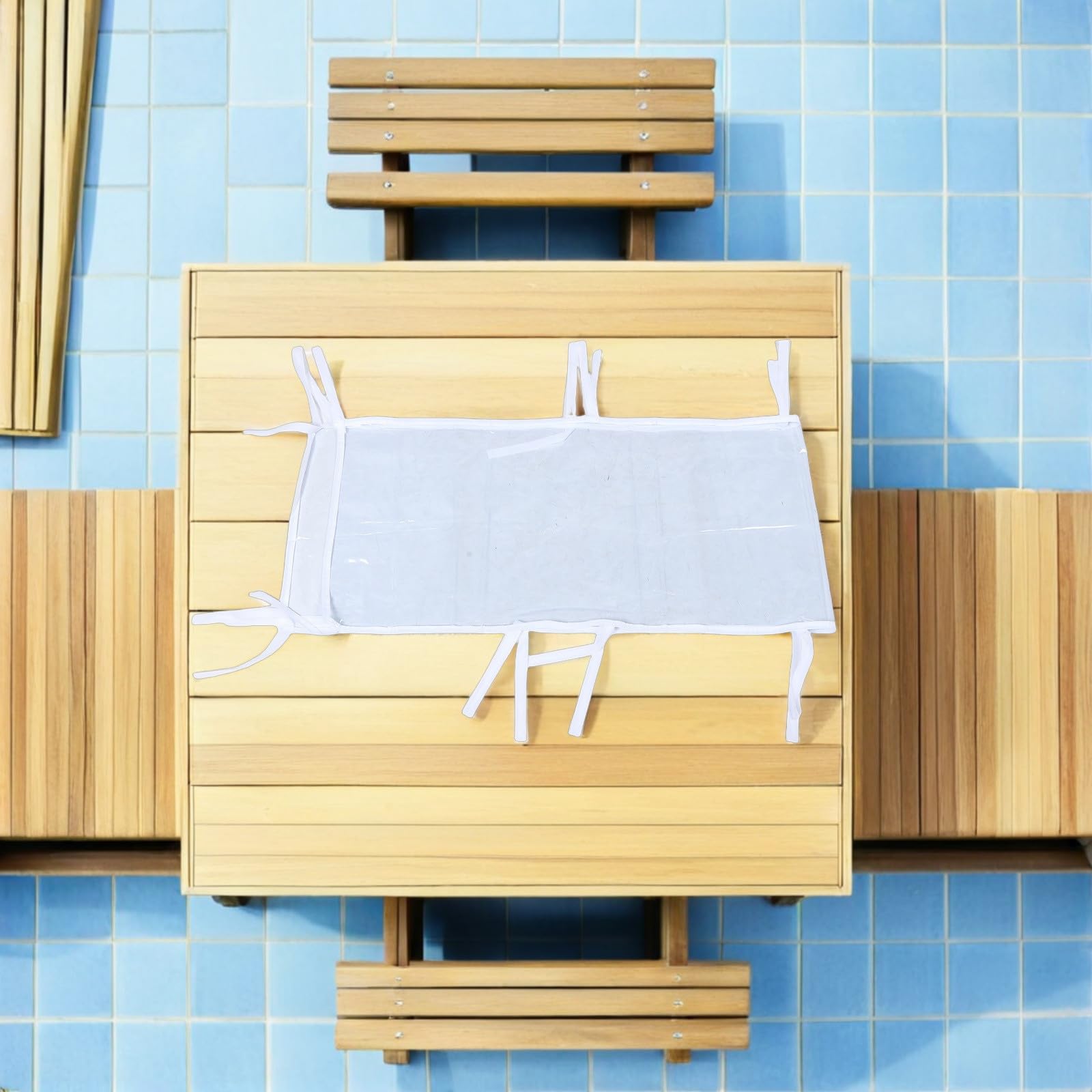 Gouttière pour auvent de tente : Gouttière étanche de 6 m x 42 cm pour tentes pliantes - Installation facile, étanche, drainage des eaux pluviales avec sangles