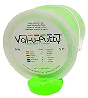 Vista 4 de Fabrication Enterprises 10-3952 Val-U-Putty Masilla de ejercicio, naranja (suave), 5 lb.