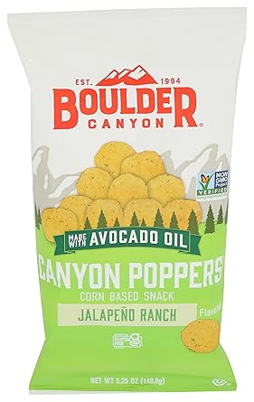 Boulder Canyon, Poppers Canyon Jalapeno Ranch, 5.3 Ounce
