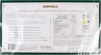 Koska Fıstıklı Lokum 500 Gr