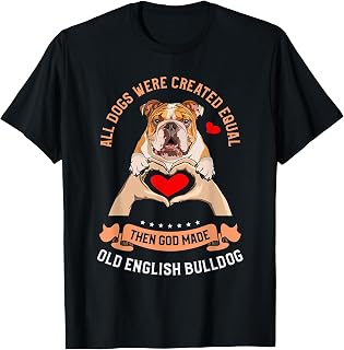 Old English Bulldog Bulldogs Olde English Bulldogge T-Shirt