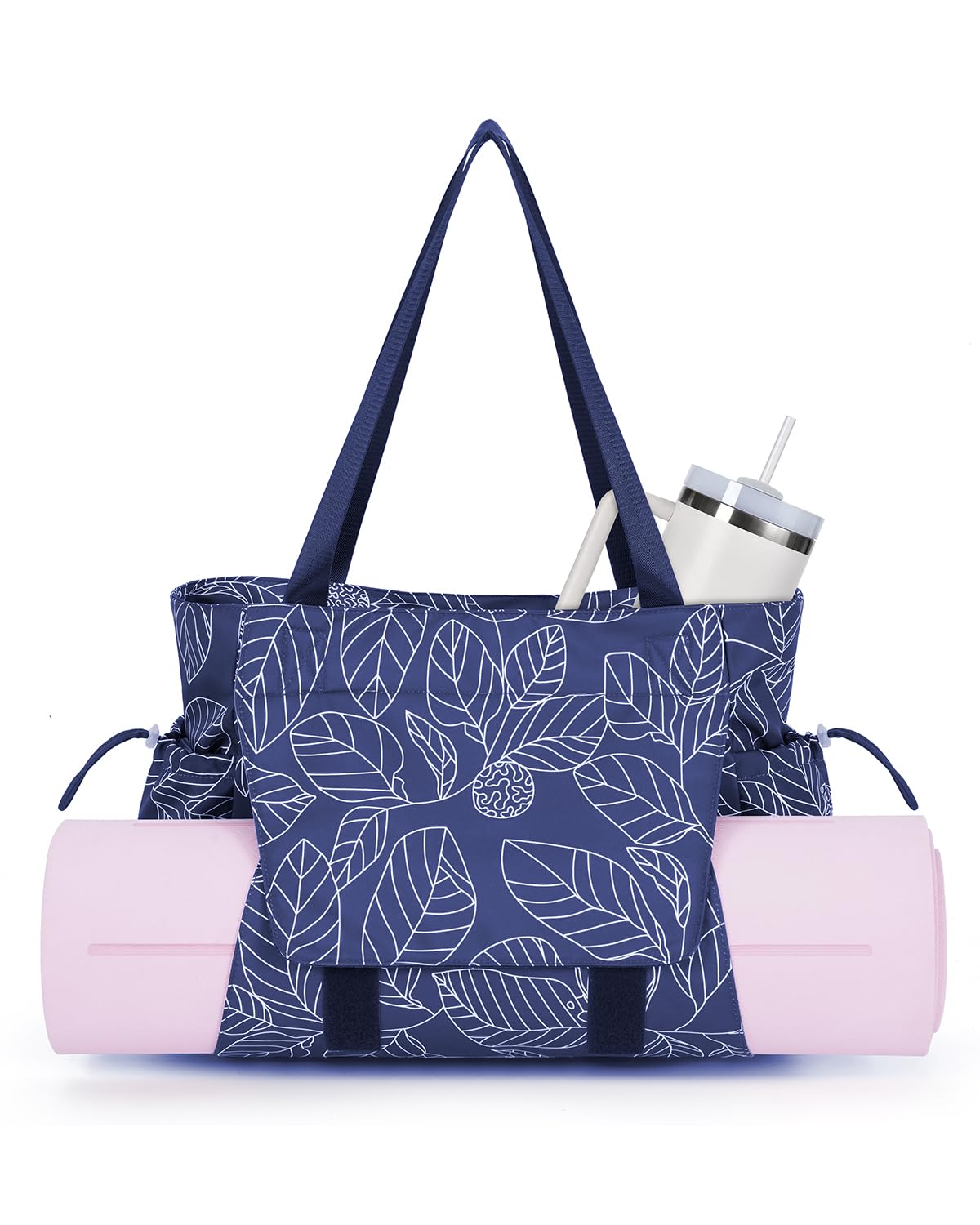 sportsnew Yoga Mat Bag Large Gym Bag with Mat Holder, Lightweight Tote Bag for Women Water-Resistant Yoga Bag for Gym, Walking, Work, Travel — image 1