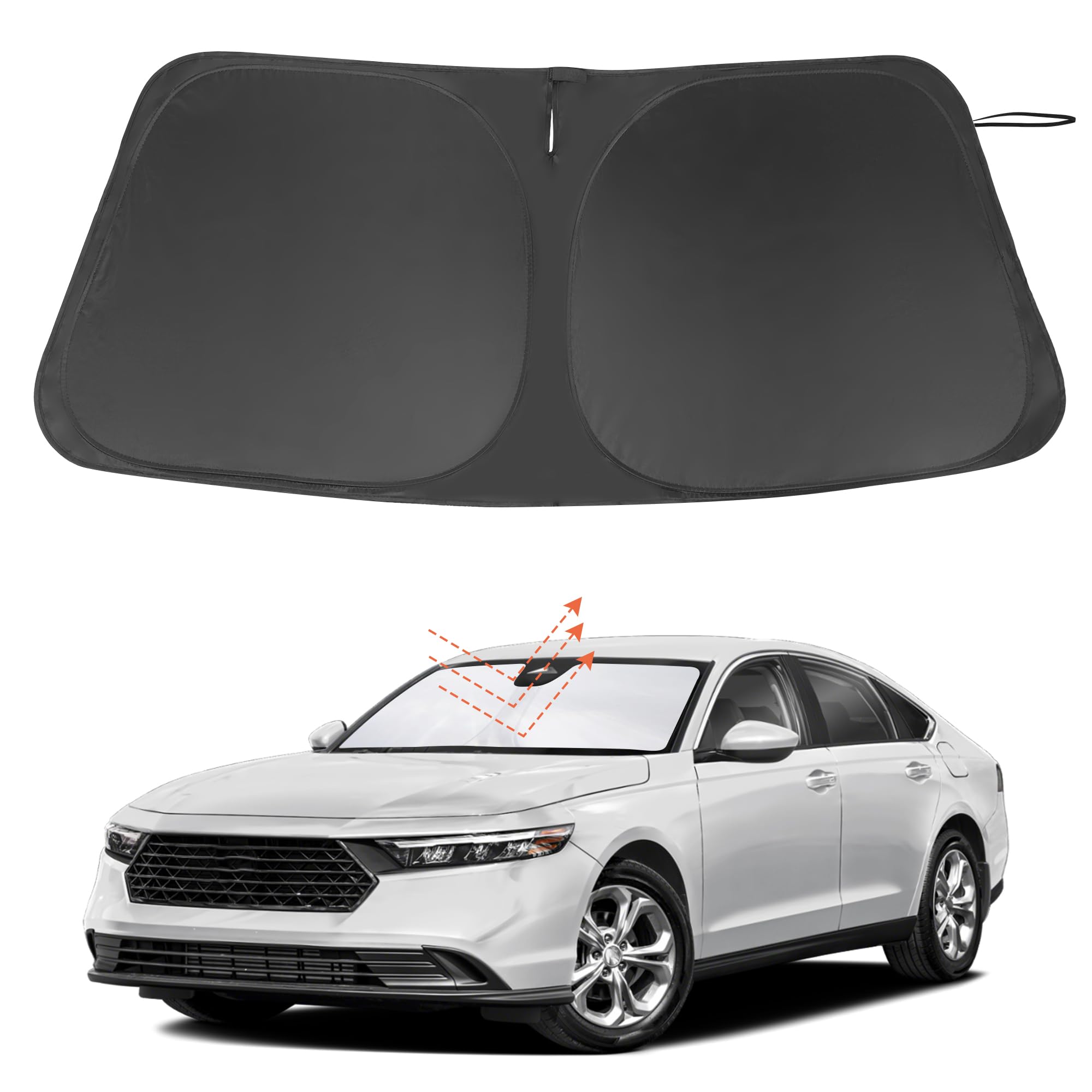 Windshield Sun Shade for 2023-2026 Honda Accord Accessories