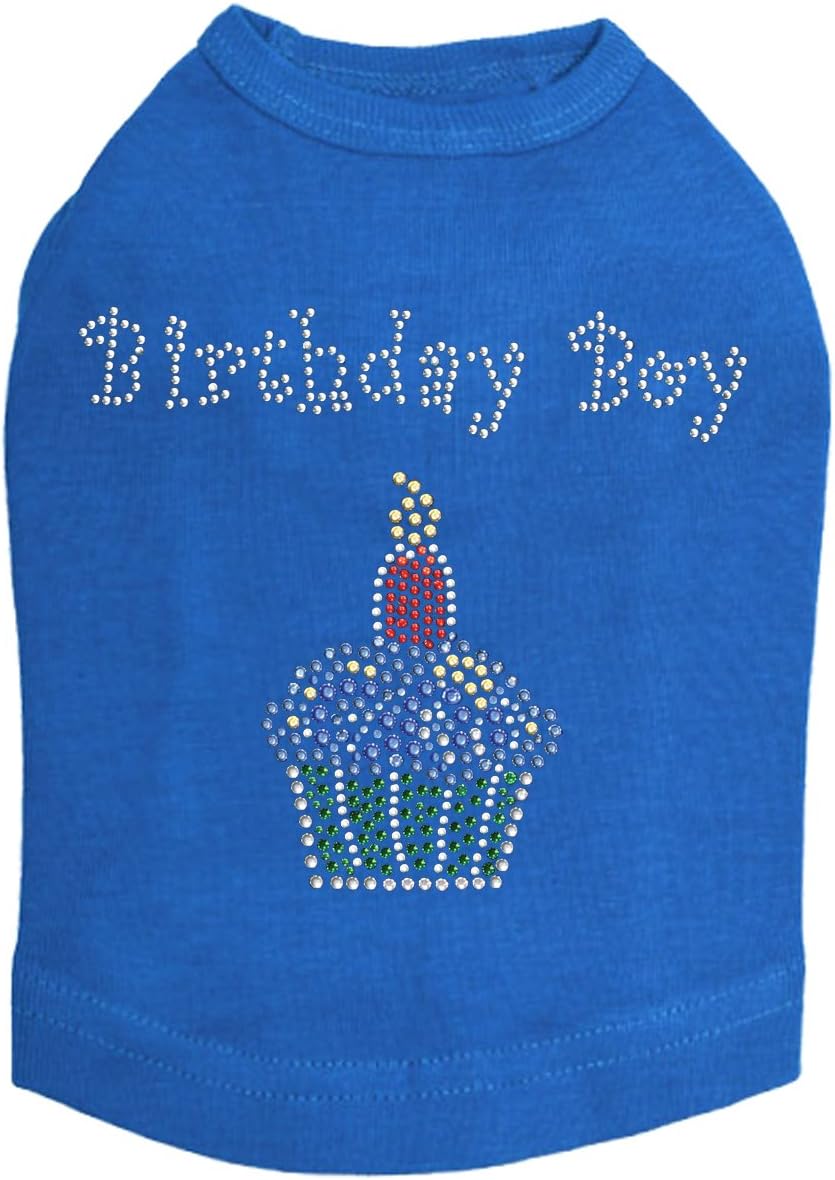 Birthday Boy Dog Shirt M Royal Blue Pet Supplies