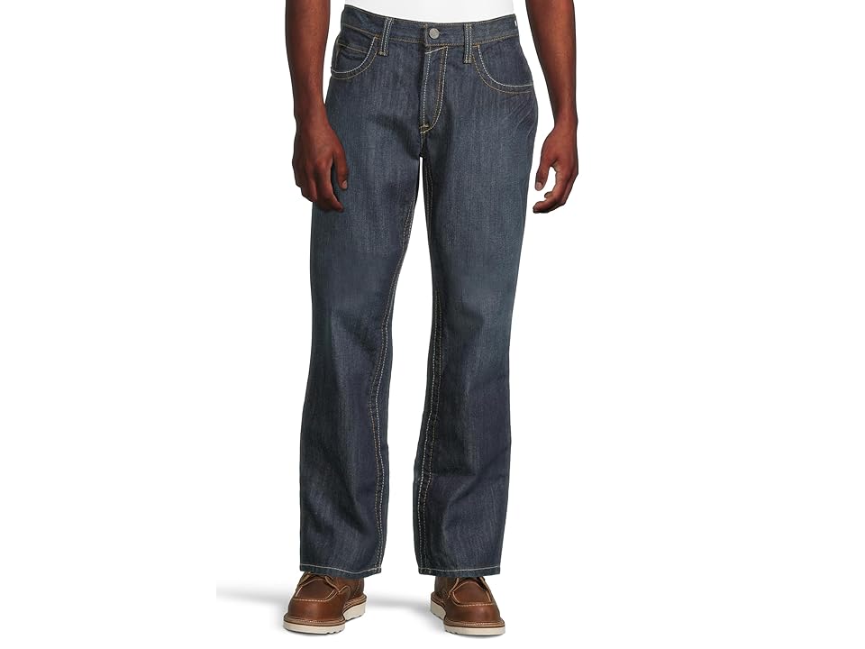 UPC 884849766996 product image for Ariat FR M3 Basic Straight Leg Jeans Men's Jeans Shale : 34 30, Denim/Cotton | upcitemdb.com