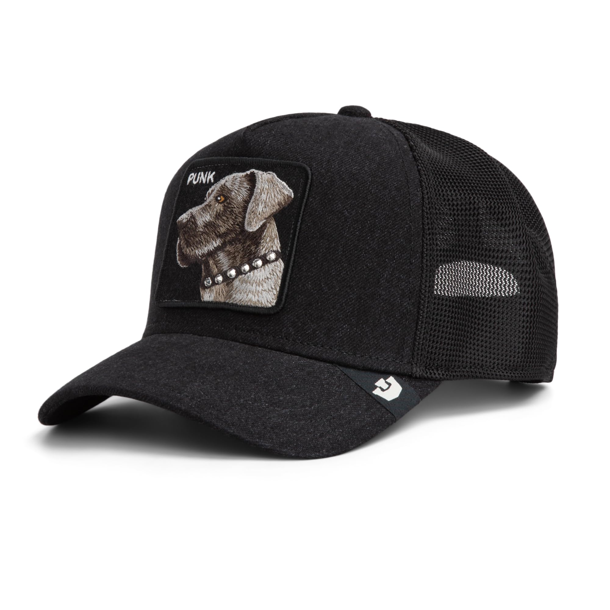 Goorin Bros. Trucker Punk DawgBros. Czapka baseballowa dla kobiet i mężczyzn – czapka baseballowa z siateczką, wizjerem wiosenno-letnim, wiosenno-letnim, jesienno-zimowym