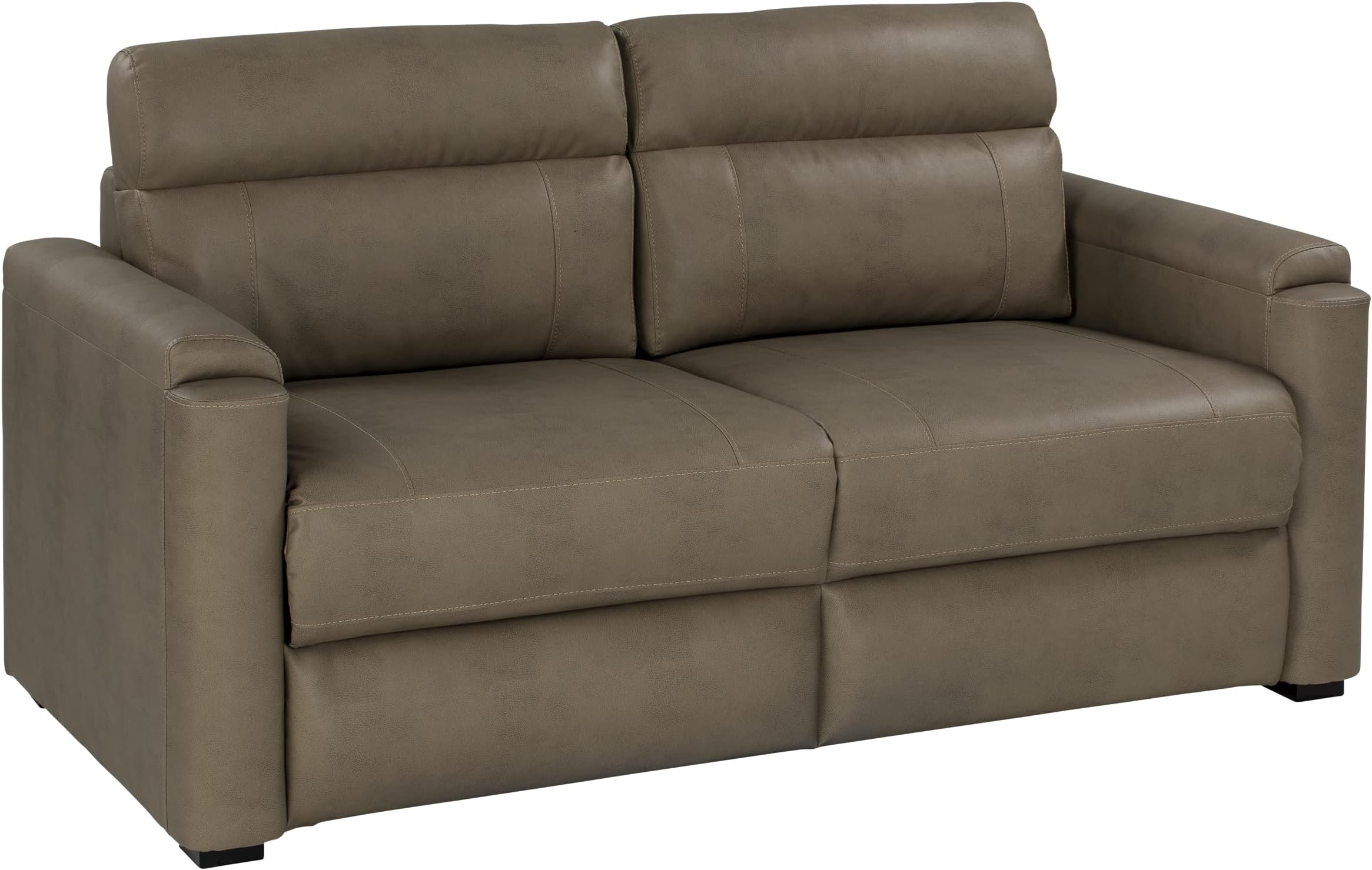 68" Grummond RV Tri-Fold Sofa with PolyHyde Fabric, Couch-to-Bed Conversion, Removeable Back, Easy Installation for Travel Trailers, 5th Wheels and Motorhomes - 2020128147