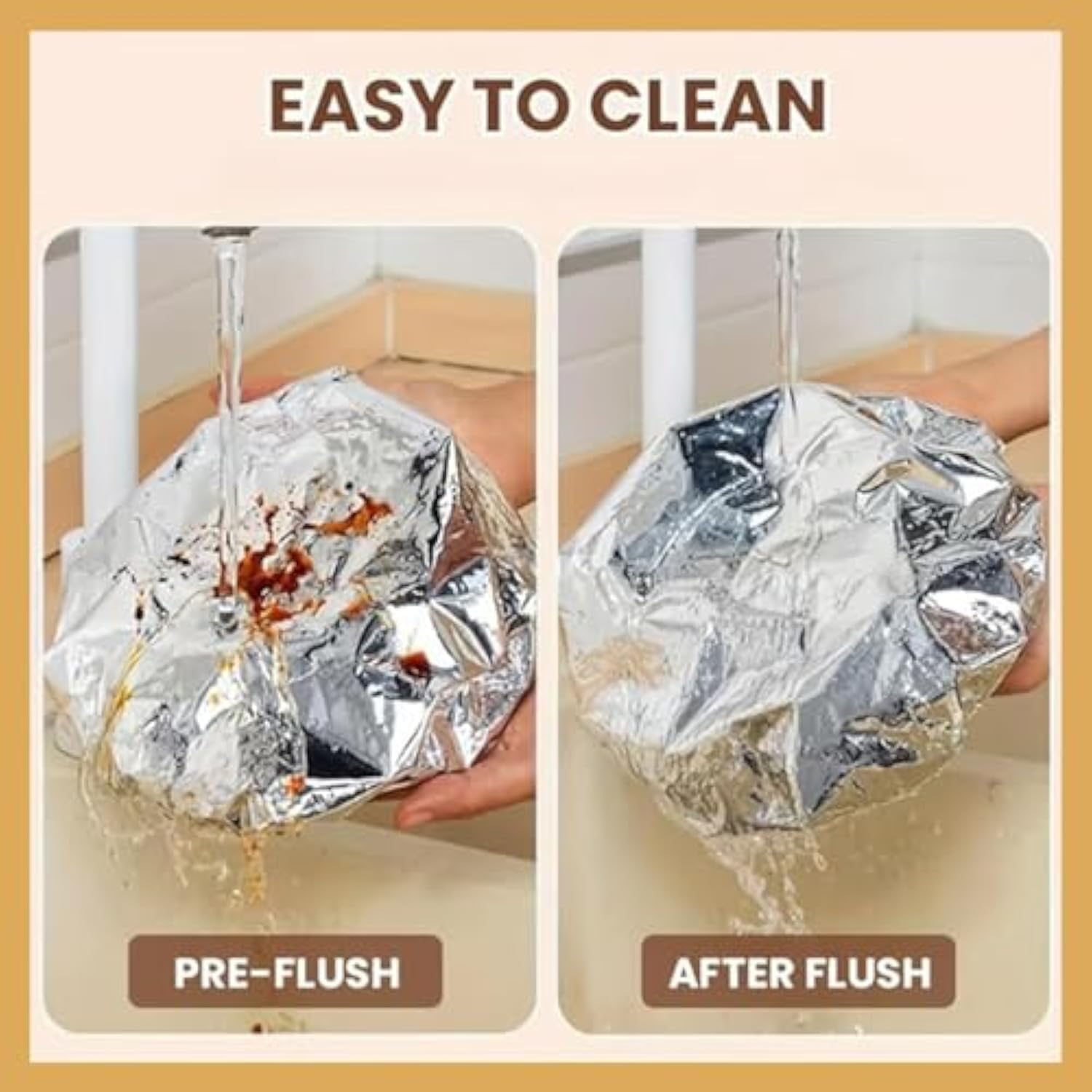 Coperture per Alimenti per Esterni, Riutilizzabili, in Foglio di Alluminio, Elastiche, per Ciotole, da Cucina, per Conservare la Freschezza, Pellicola Isolante, per Asporto, Casa, Picn (30 pz)