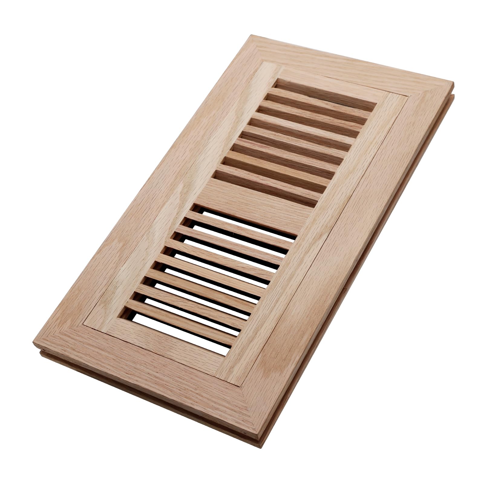 Photo 1 of SANYCASA Oak Floor Register 4x10 Inch Duct Opening