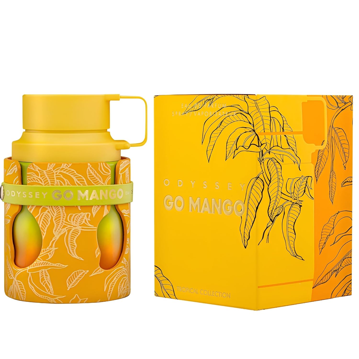 Armaf Odyssey Go Mango Tropical Collection – Fruity, Woody, Amber, Vanilla – Eau de Parfum Spray Long-Lasting Fragrance for Unisex, 3.4 Ounce / 100 ml - Image 2