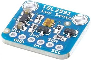 1pcs TSL2591 Digital Light Sensor Breakout Module High Dynamic Digital Optical Sensor Module I2C High Range Optical Sensor 3.3V-5V for QWIIC