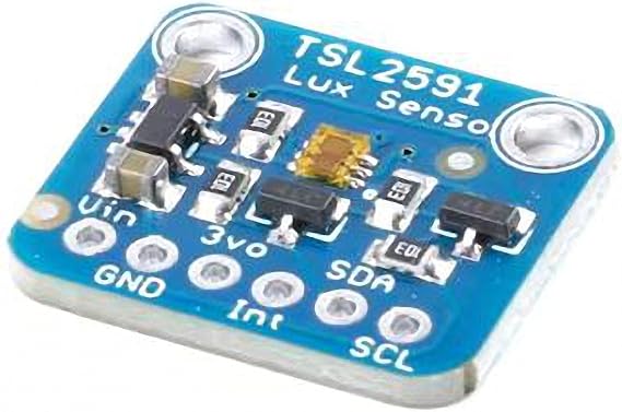 1pcs TSL2591 Digital Light Sensor Breakout Module High Dynamic Digital Optical Sensor Module I2C High Range Optical Sensor 3.3V-5V for QWIIC