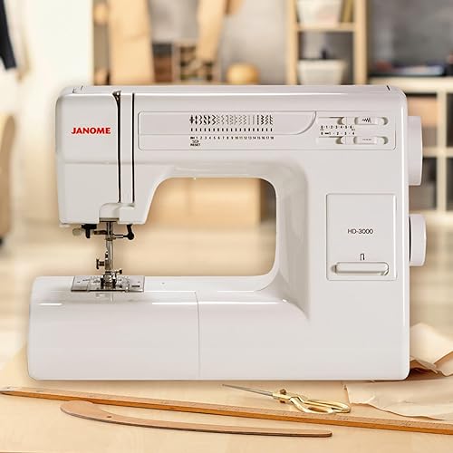 Miniatura 2 de Janome HD3000Heavy-Duty máquina de coser con 18puntadas + Estuche duro