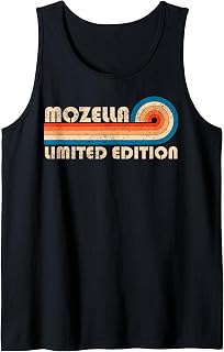 MOZELLA First Name Funny Retro Vintage Birthday Tank Top