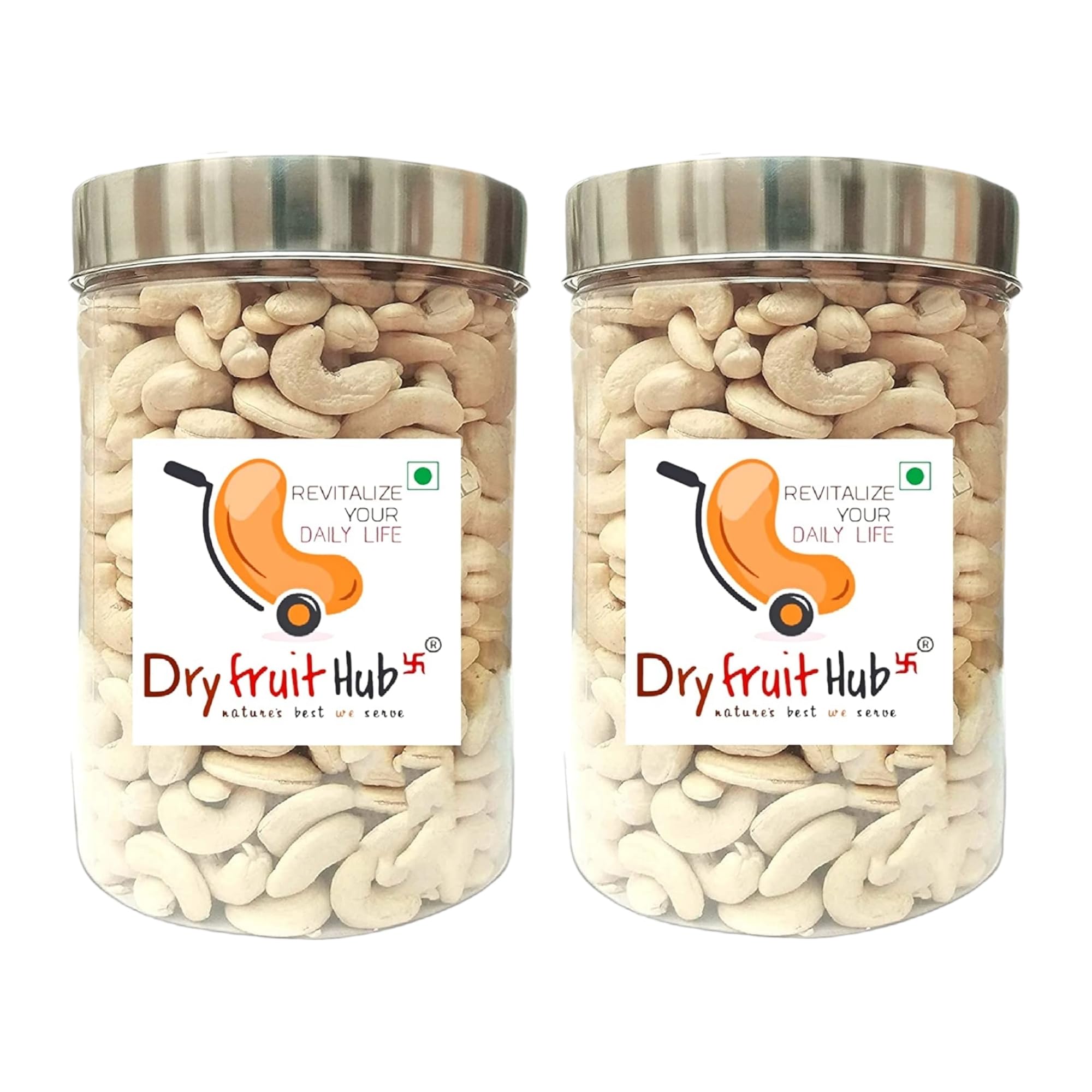 Dry Fruit Hub Cashew nuts 500gm,Jumbo Kaju,Kajju Dry Fruits,Kajoo Cashews Big Size Grade 1 Pack of 2 Each 250gm (B09H4FKRB5) Amazon Price History, Amazon Price Tracker