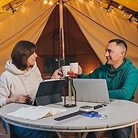 Vista 6 de i.VALUX for Apple Watch Charger Portable Magnetic i Watch Charger, Keychain Travel Accessories Smart Wireless Charging Battery Pack Power Bank for