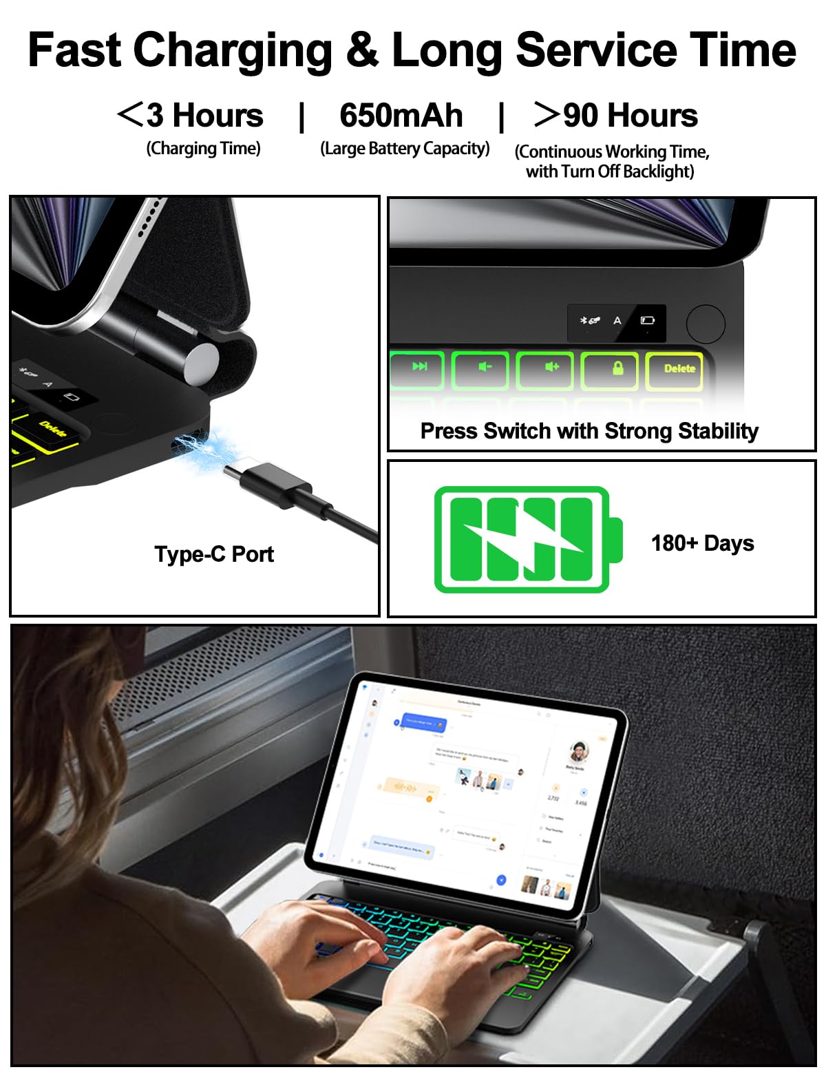 Amazon.com: Magic Keyboard for iPad Air 11-inch (M4 2026/M3 2025