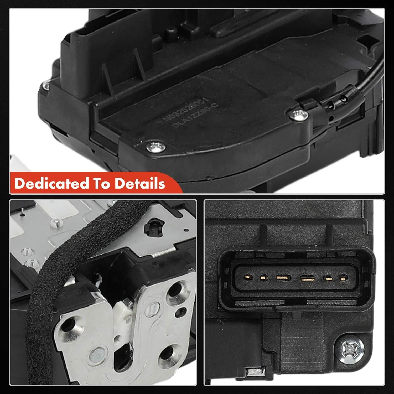 A-Premium Front Left Driver Side Door Lock Actuator Compatible with Nissan Armada 2008-2015, For Model with Intelligent Key