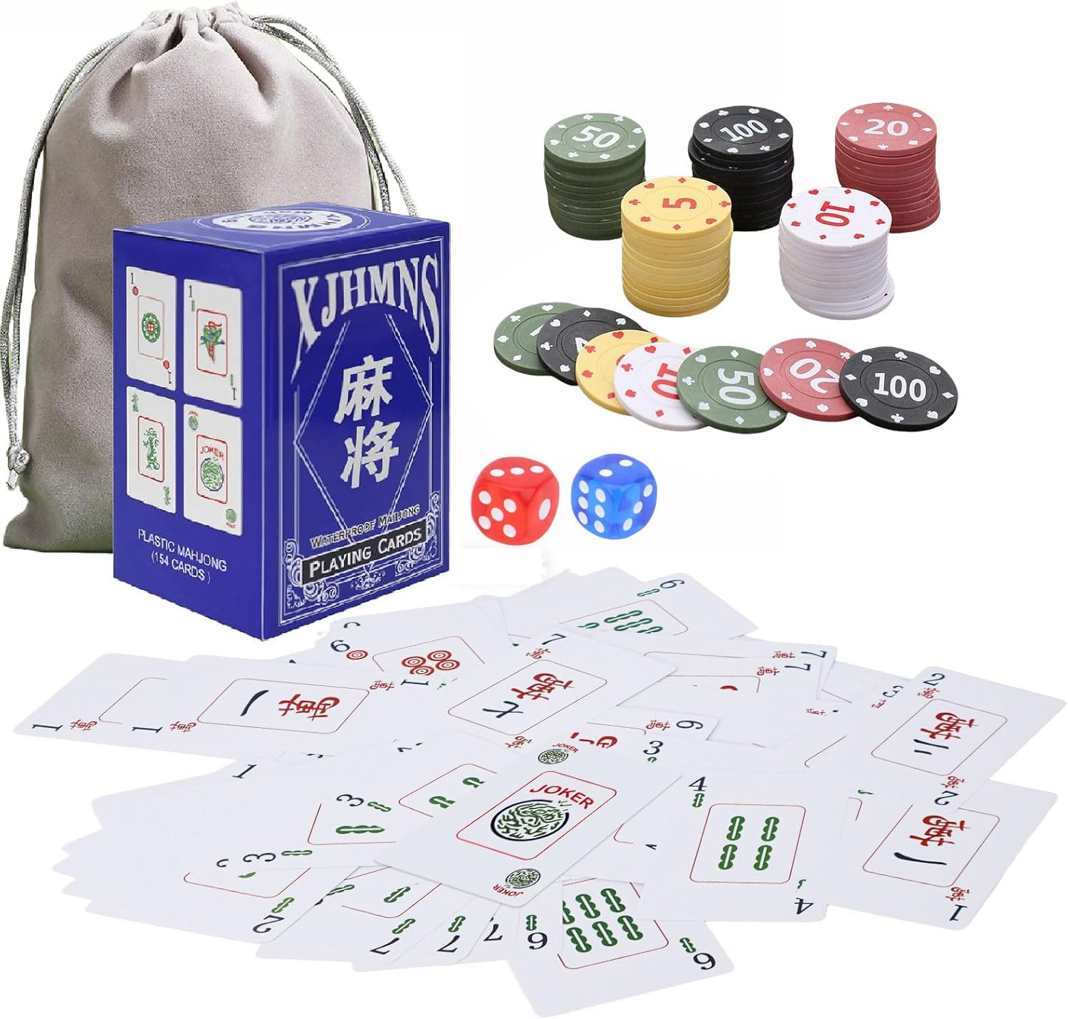 American Mahjong Playing Cards, Mahjong Playing Cards 2026, Traditional Card Game Set