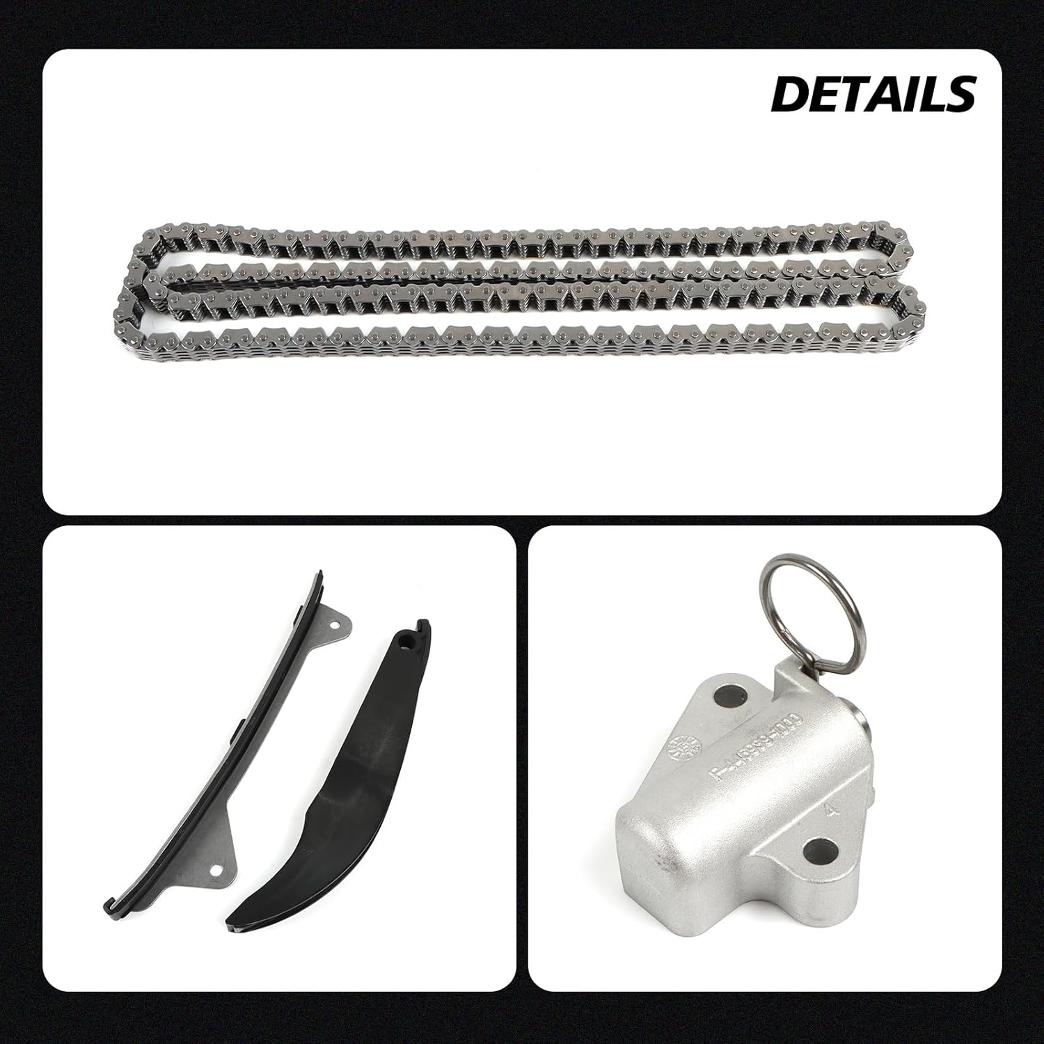 24321-2E000 Timing Chain Kit Compatible with Kia Soul for Elantra L4 Engine NU 2011-1.8L 2.0L Repalce OE 24321-2E000 24410-2E000 24420-2E000 24430-2E000