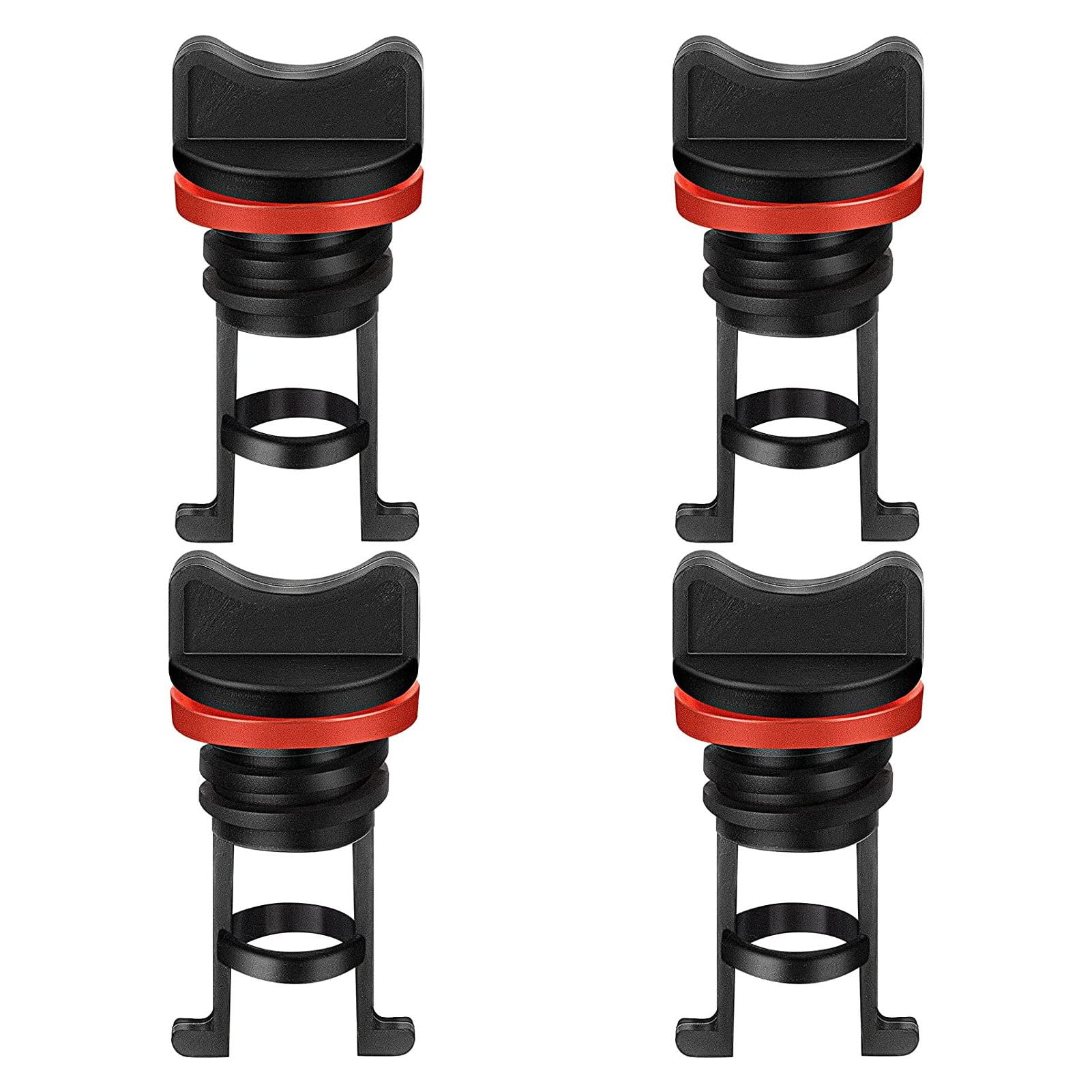 Tayste 4Pcs Kayak Plugs - Universal Kayak Hardware Plugs | Easy To Install Canoe Boat Hull Thread Drain Plugs For Ocean Kayak Dinghy Canoe Boat