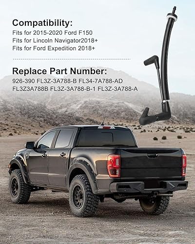 Miniatura 9 de 7L1Z-9H465-B Válvula solenoide de vacío 4x4 y FL3Z-3A788-B Kit combinado de válvula de retención de tubo de vacío de buje de bloqueo automático,